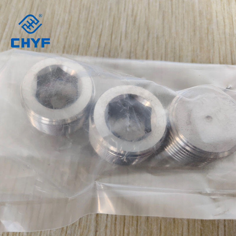 Brass Pneumatic Internal Hex Head Socket Countersunk End Plug Pipe Fitting DT-01 DT-02 DT-03 DT-04 DT-06