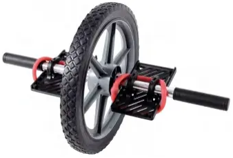 Double abdominal wheel