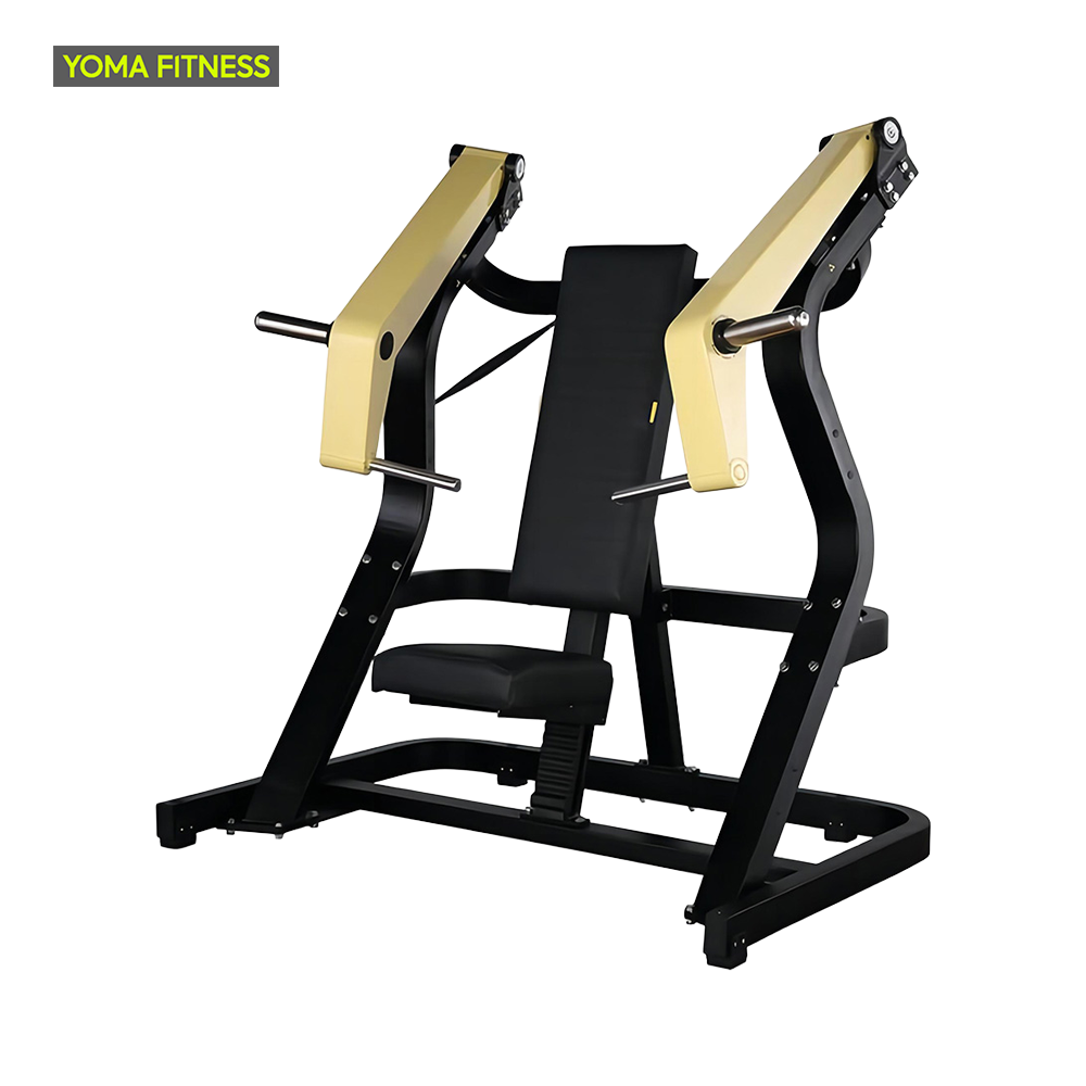دستگاه فشار صدر مایل نشسته YOMA FITNESS، تجهیزات باشگاهی تجاری، تأمین‌کننده مجموعه کامل در گوانگژو، چین
