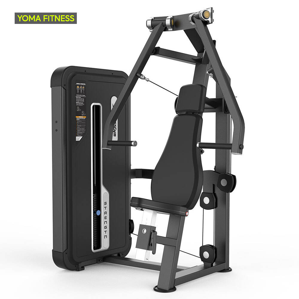 YOMA FITNESS የንግድ የተቀመጠ ሴት ፕረስ መሽን