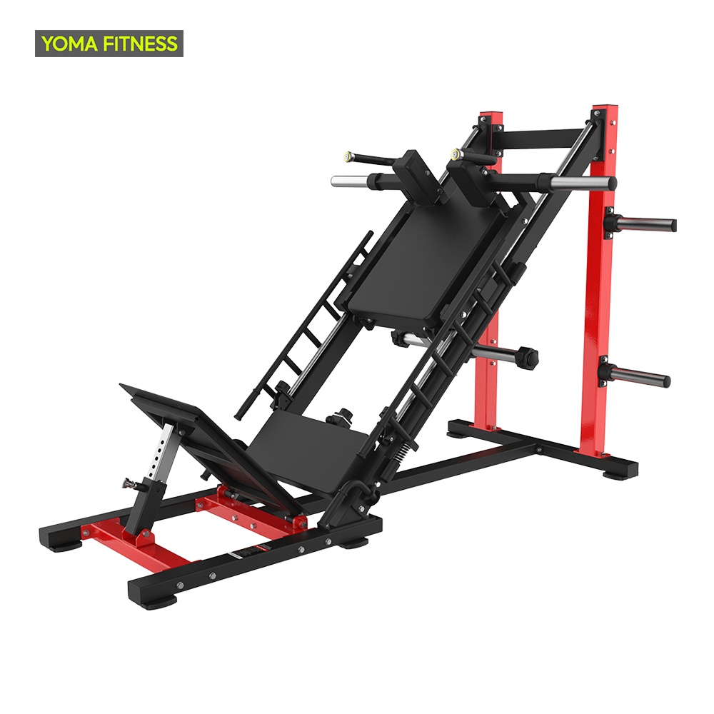 Máquina de Leg Press e Hack Squat 45° YOMA FITNESS