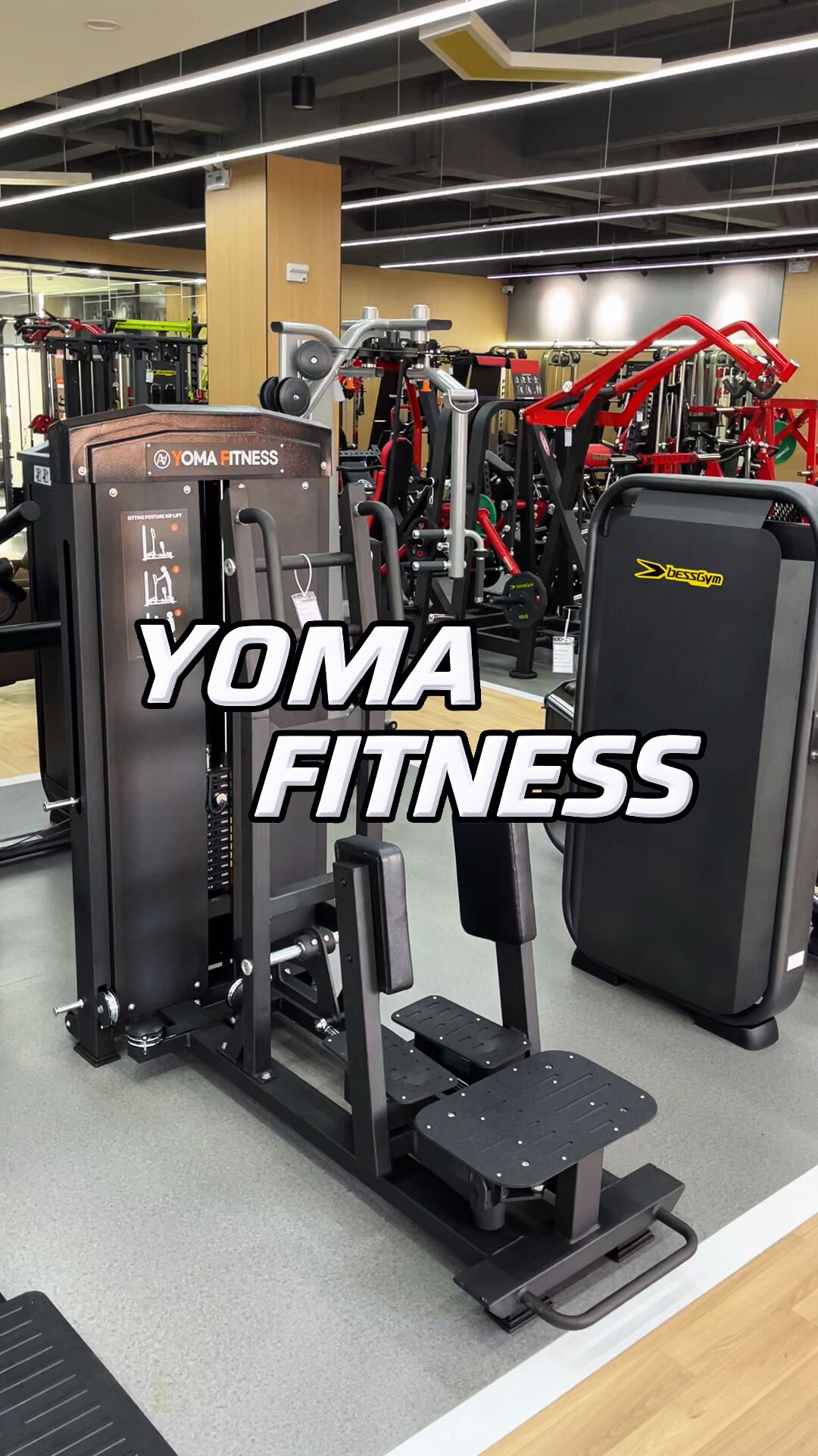 Standing Abductor Machine