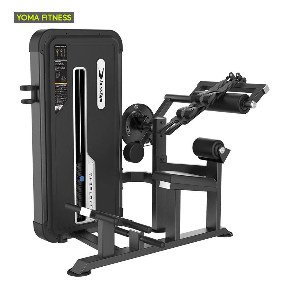 YOMA FITNESS lebese la Ab Crunch le lebese la moroko o phahameng