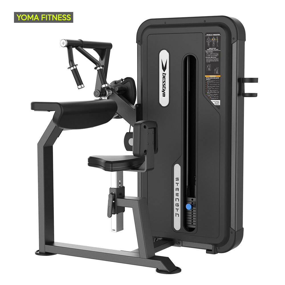 YOMA FITNESS የንግድ የትሪስፒስ ማራዘሚያ መሳሪያ 0-ዲግሪ