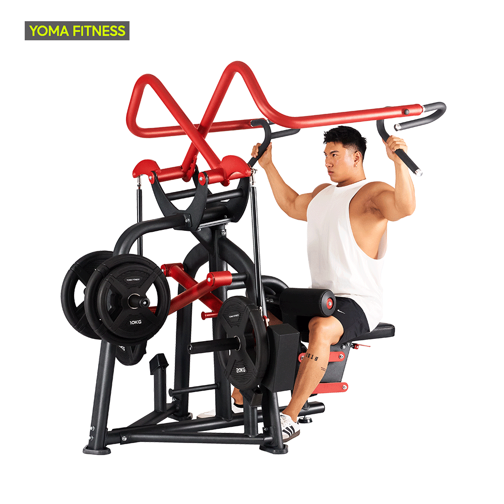 YOMA FITNESS Seated Diverging Lat Pulldown Machine in Guangzhou, China