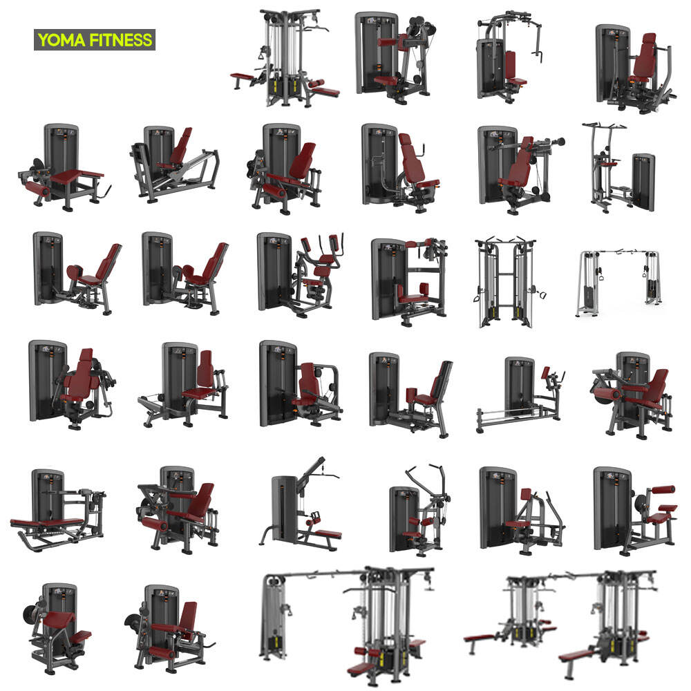 معدات صالة ألعاب رياضية كاملة من فئة Premium للبيع