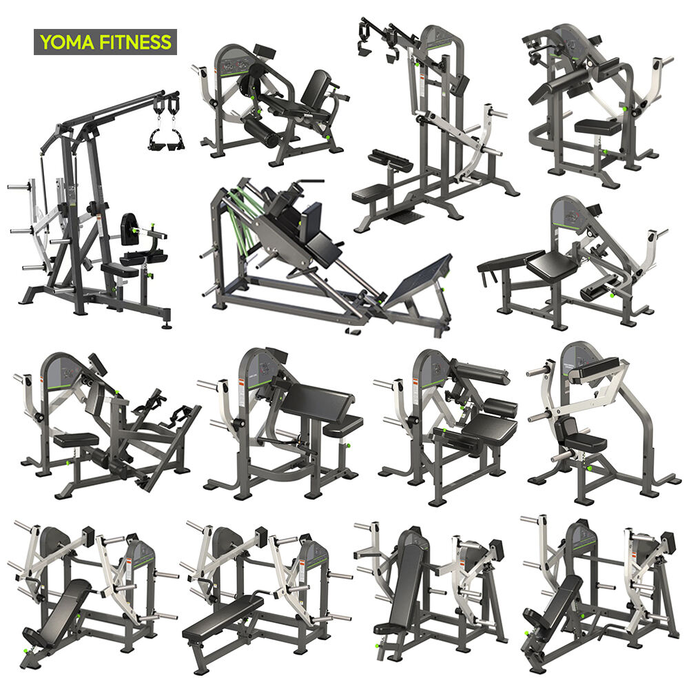 YOMA-ის ახალი სავარჯიშო ოთახის გახსნის პროექტები, Prime-Style კომერციული დატვირთვადი მანქანა, სრული სავარჯიშო ოთახის მოწყობის მოწყობილობების ამოხსნები გუანგჭჟოუდან, ჩინეთიდან