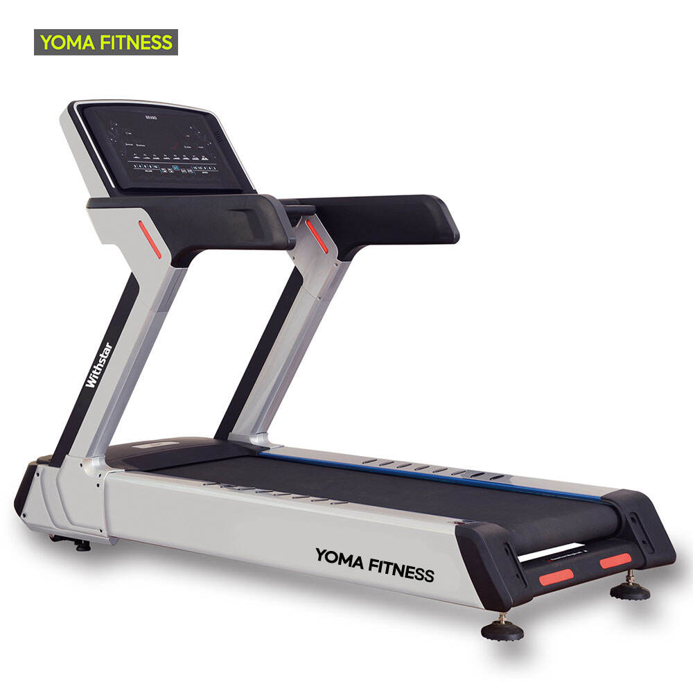 YOMA FITNESS Treadmill ya masepala (LED Screen)