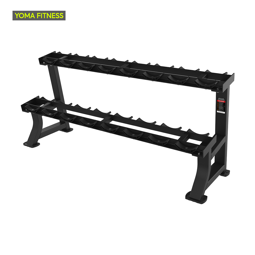 YOMA FITNESS 8-Pair Dumbbell Rack