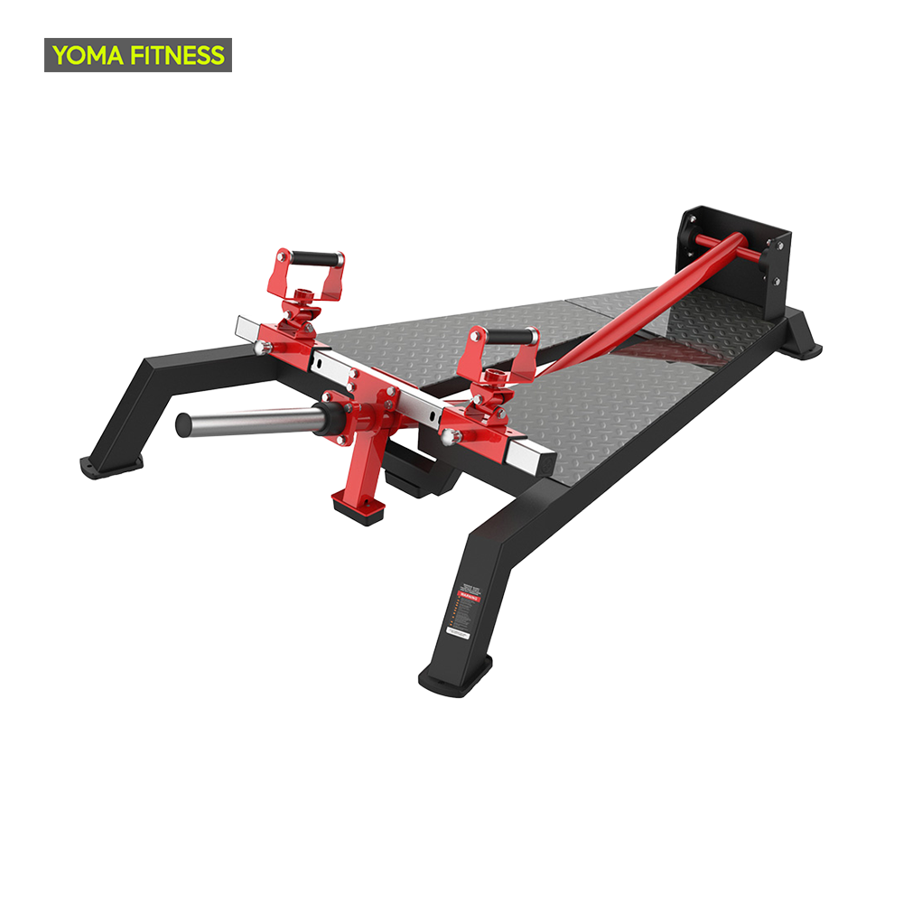 YOMA FITNESS Remo en T Ajustable de Pie