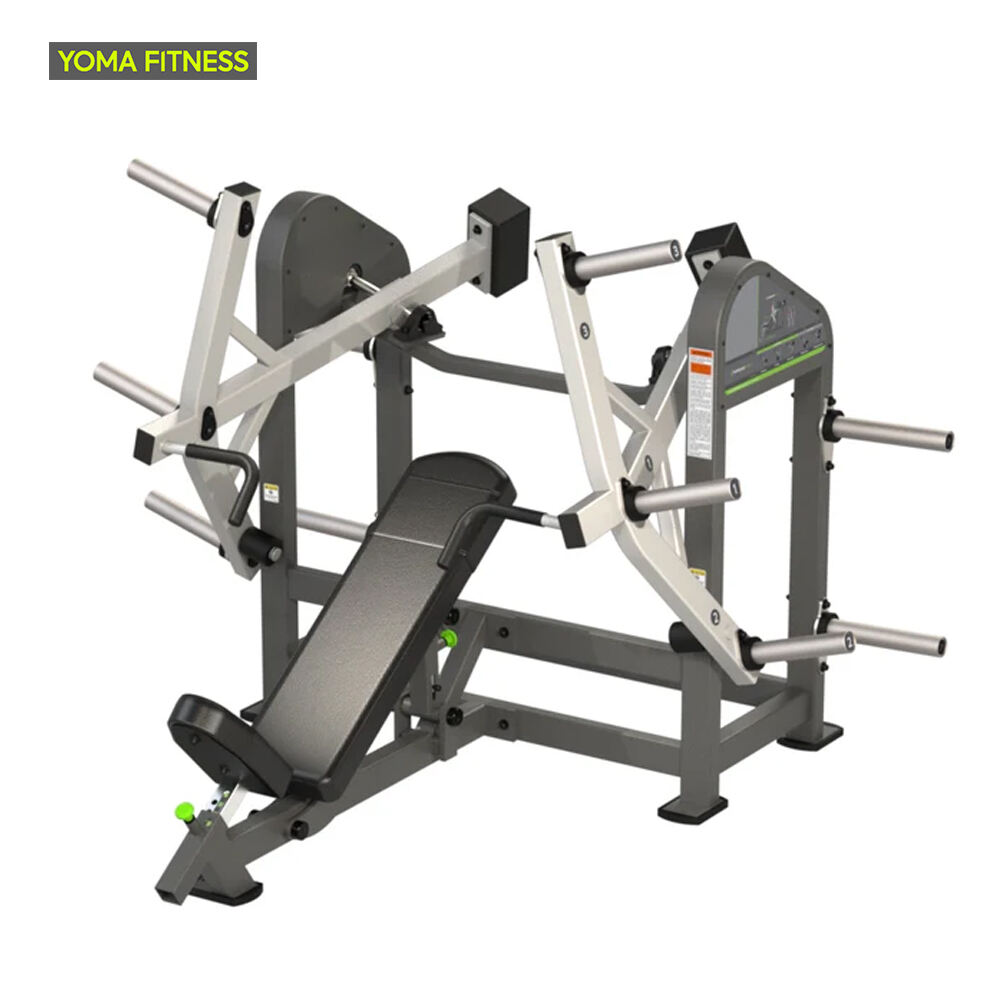 Mokhoa oa YOMA Prime-Style Plate Loaded incline Press