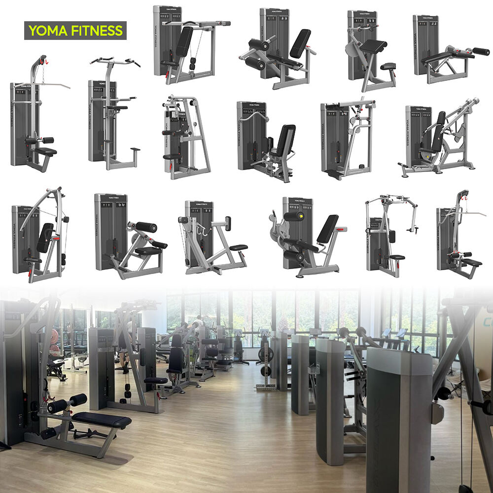 YOMA FITNESS Sportcenter-Projekt Komplettlösungsservice für kommerzielle Fitnessgeräte in Guangzhou, China