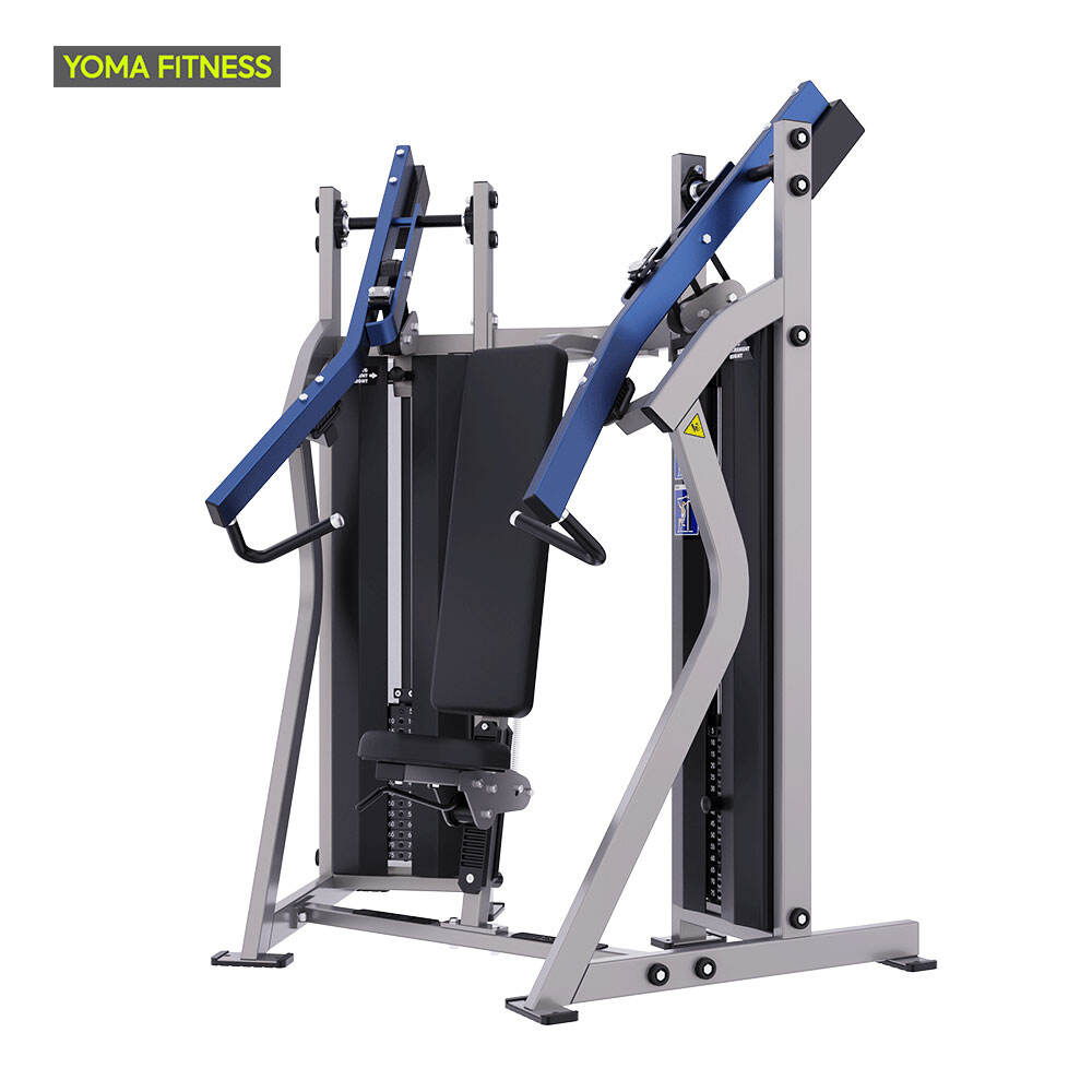 YOMA FITNESS Bağımsız Kol Pimli Yüklemeli Eğimli Göğüs Pres Makinesi, Guangzhou, Çin
