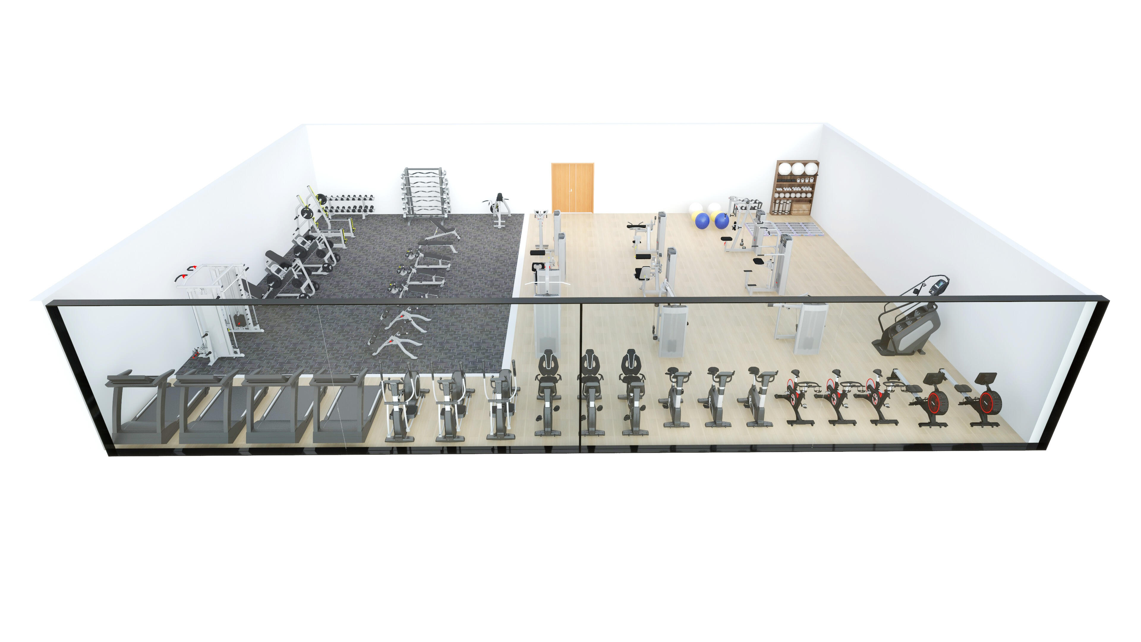 حلول شاملة لتلبية احتياجات مشروع صالة الألعاب الرياضية الخاص بك