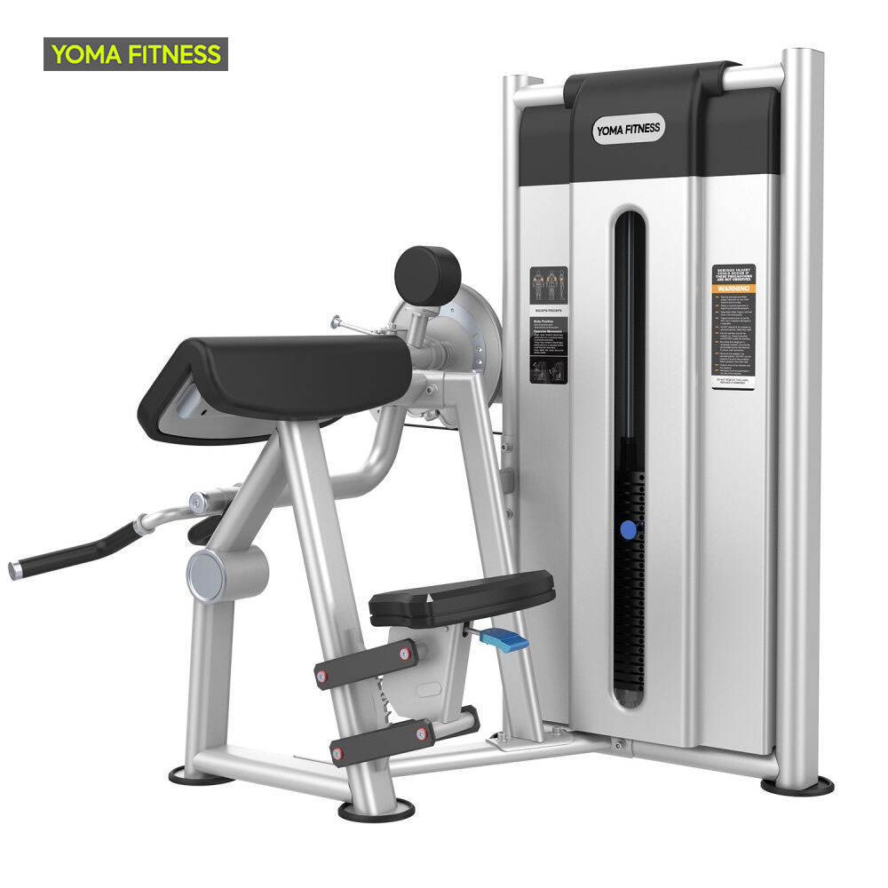 YOMA FITNESS Macchina per Bicipiti e Tricipiti