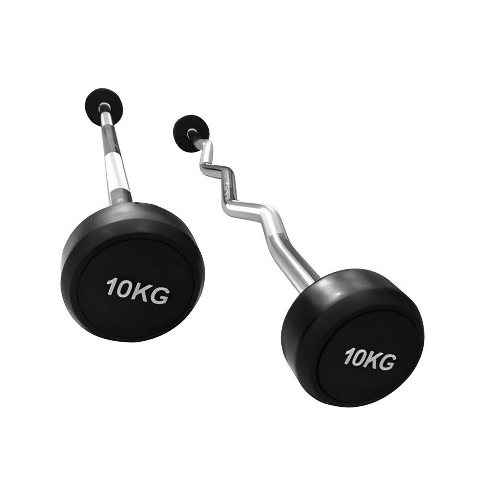 باربيل ثابت برأس دائري ومغلف بالفينيل