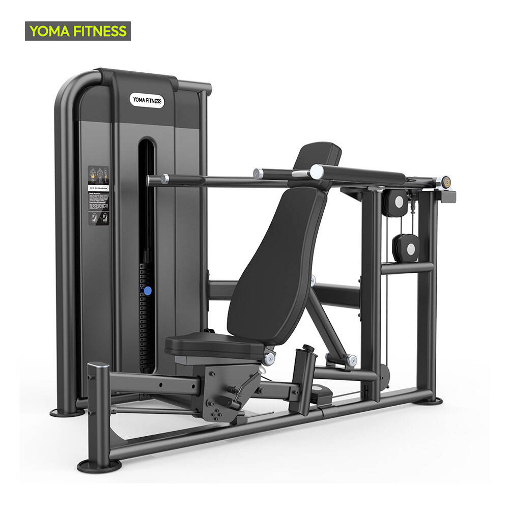YOMA FITNESS verstellbare Brust- und Schulterpresse