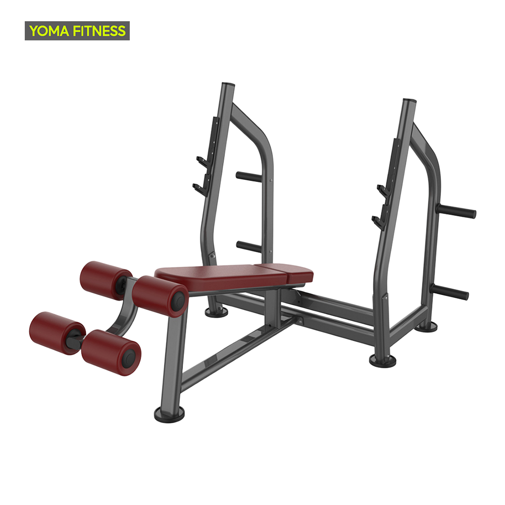 YOMA FITNESS LF Olympic-Trainingsbank mit Neigung