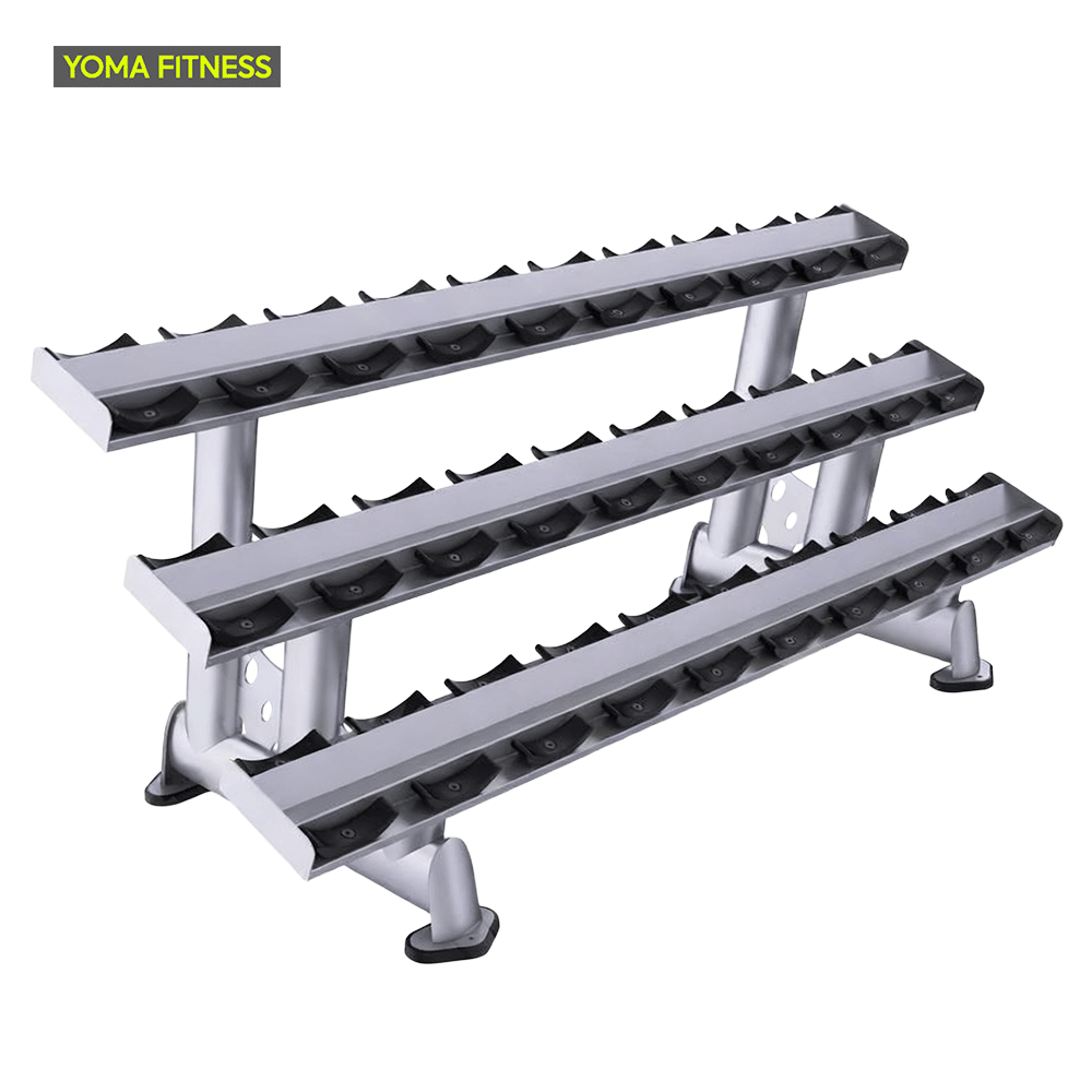 YOMA FITNESS Three-Tier Dumbbell Rack in Guangzhou, China
