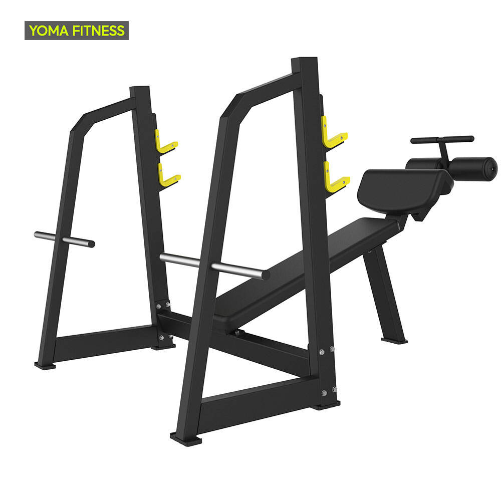 YOMA FITNESS Олимпийская скамья с наклоном вниз