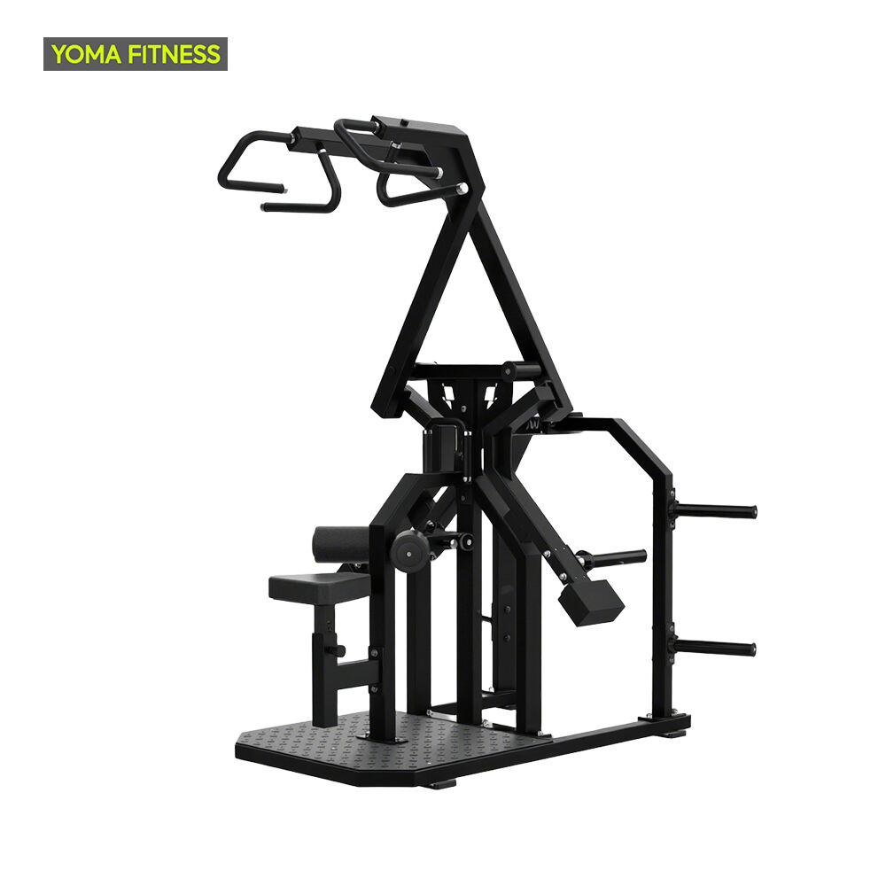 YOMA FITNESS ስሲሰር ከፍተኛ ላት ፕል ዳውን መቆሚያ