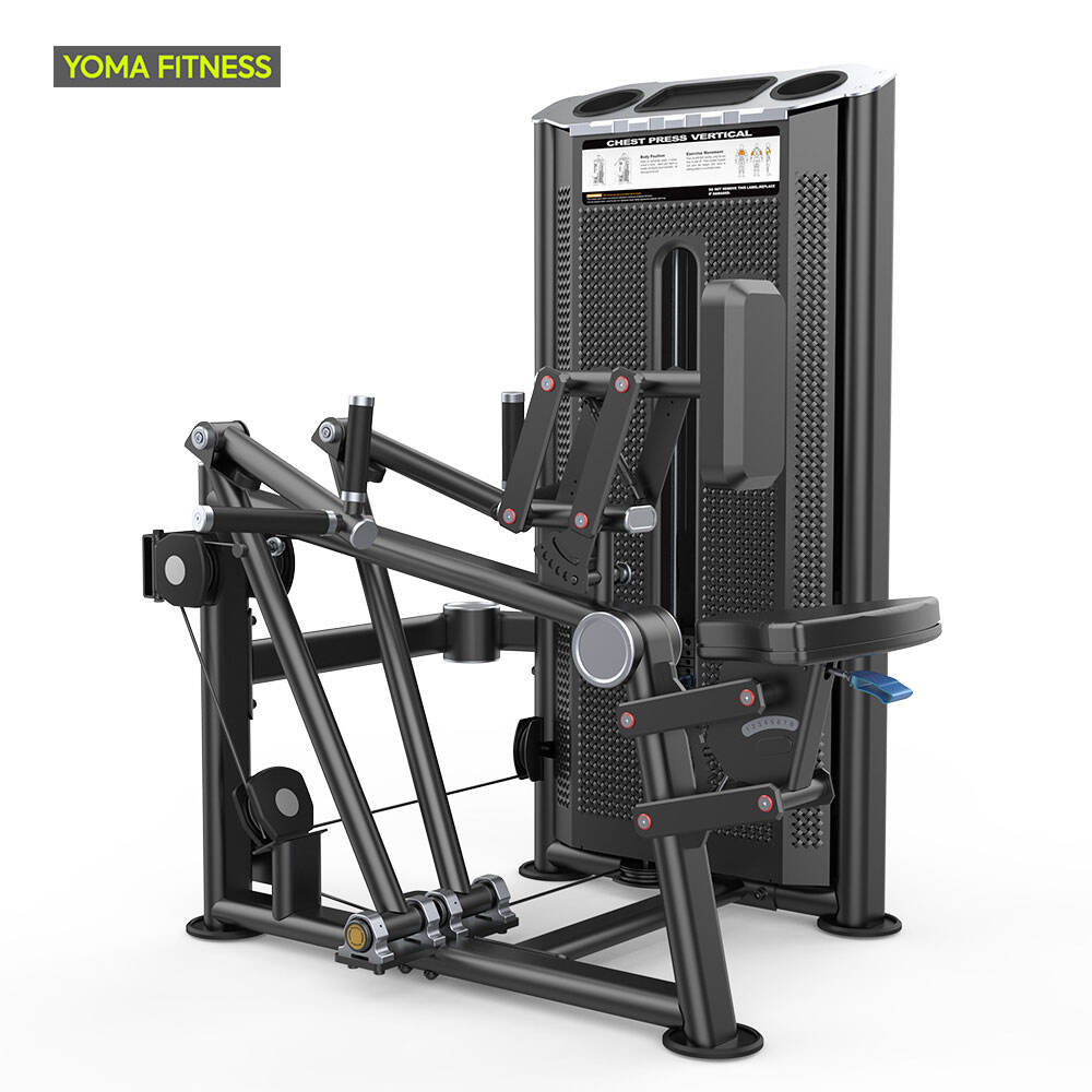 YOMA FITNESS दो-स्टेशन लैट पुलडाउन मशीन