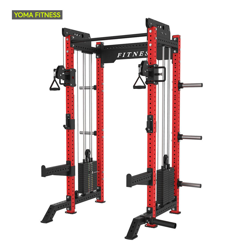 YOMA FITNESS Functional Trainer & Squat Rack