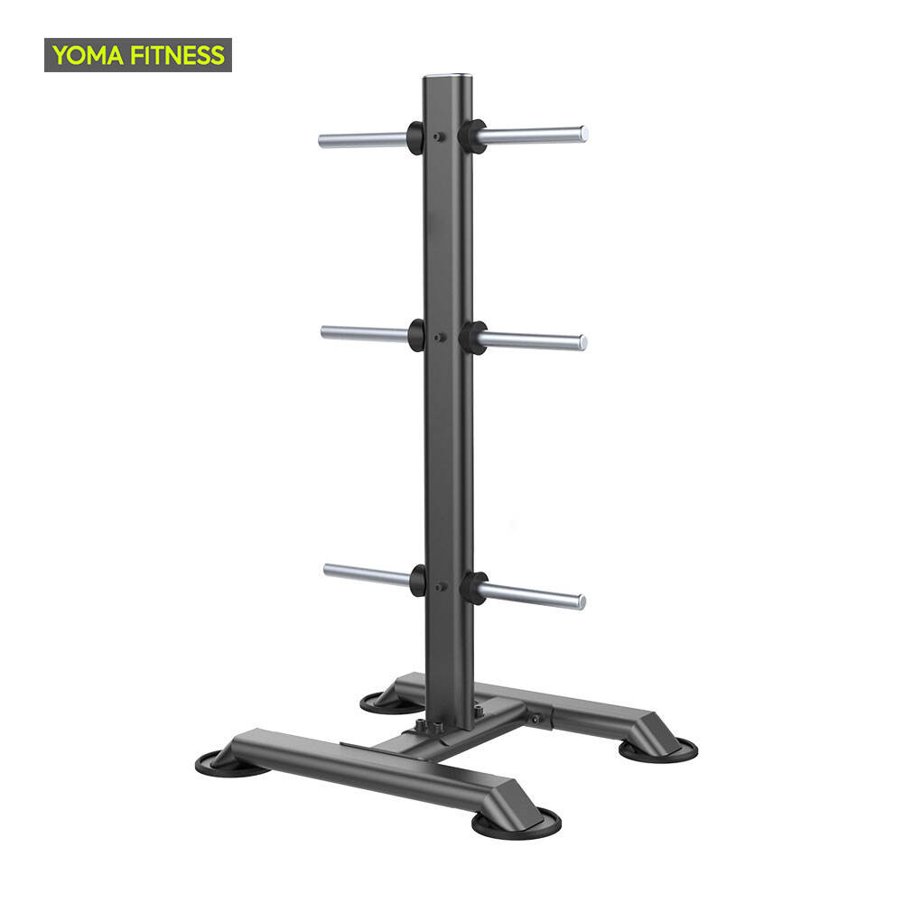 YOMA FITNESS የወይት ፕሌት ራክ