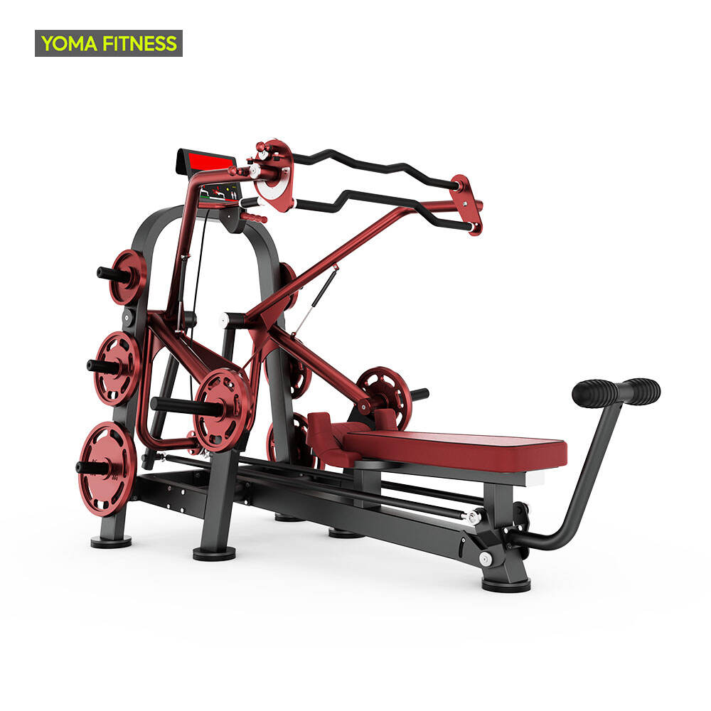 YOMA FITNESS Makhina ea Flat Chest Press e Phethahetseng