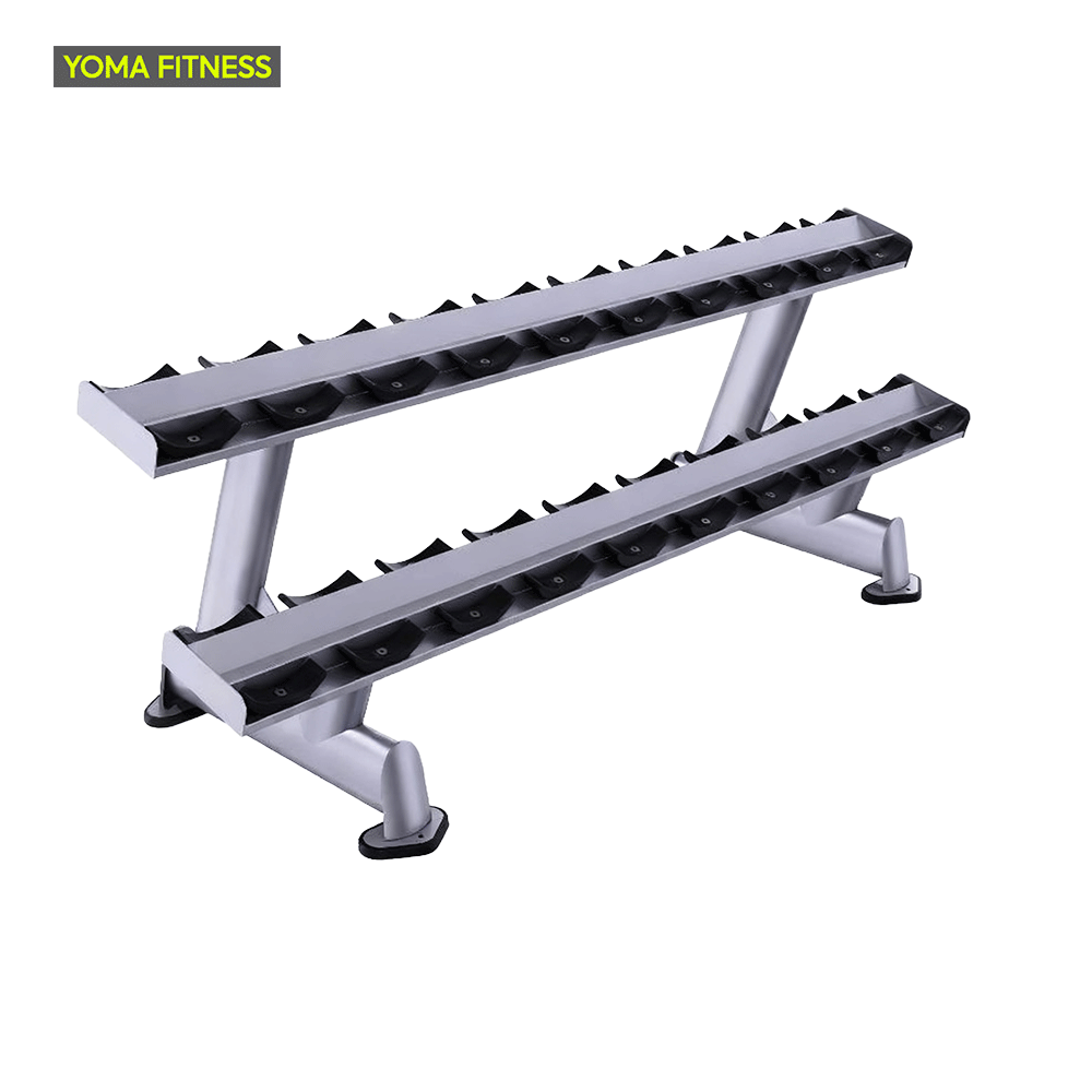 YOMA FITNESS Two-Tier Dumbbell Rack in Guangzhou, China