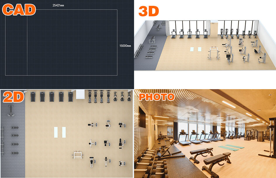 Fitness Amenity for Real Estate Projects