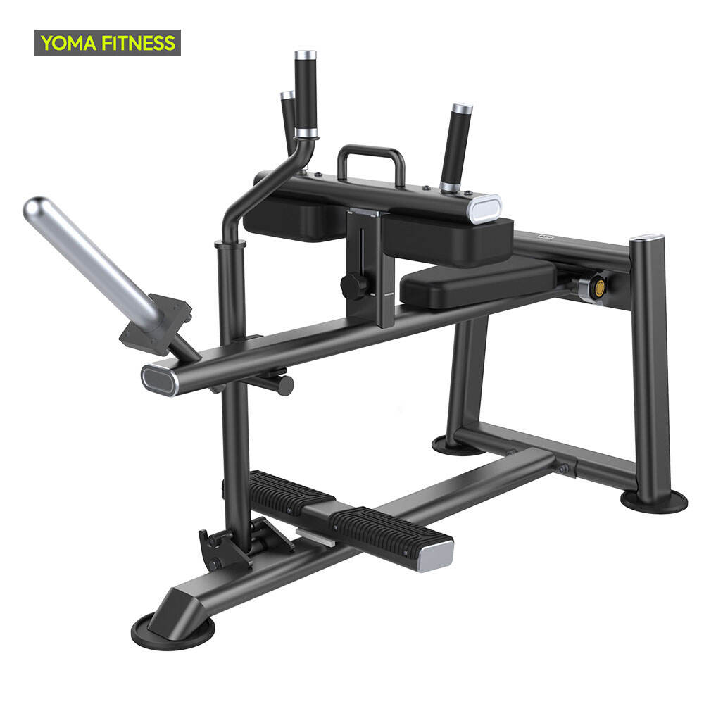YOMA FITNESS Macchina per Sollevamenti Calf da Seduti