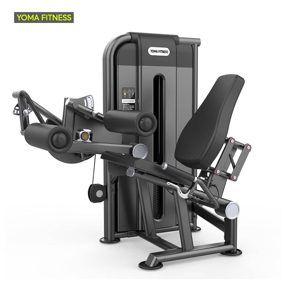 YOMA FITNESS सीटेड पैर करल मशीन