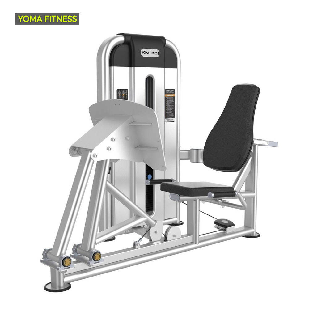 YOMA FITNESS Sitzbank-Beinpressmaschine