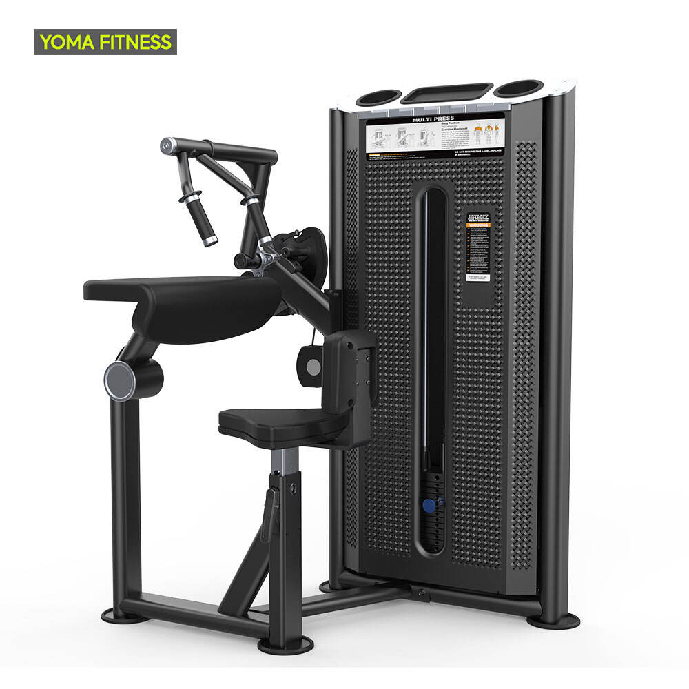 Mashine ya YOMA FITNESS ya Triceps Extension ya Boholo ba Zero