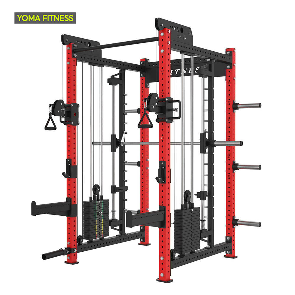 YOMA FITNESS Ko'p funksiyali Smith mashinasi