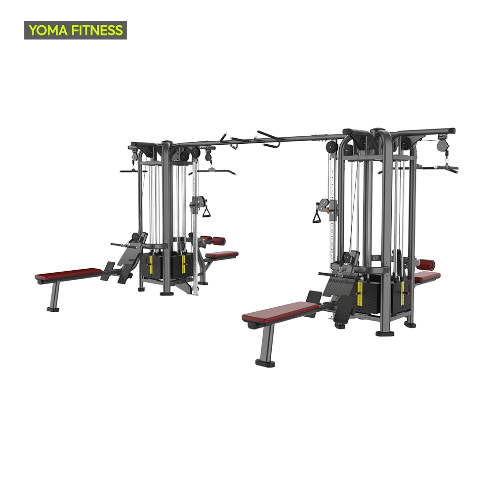 YOMA FITNESS LF Acht-Stationen-Einzelkabine-Multifunktionsgerät