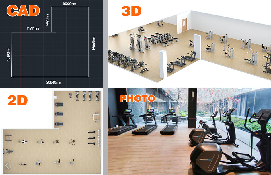 Tailored Fitness Solution for Hotel