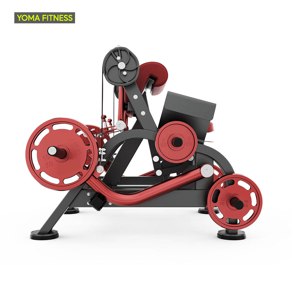 YOMA FITNESS Makhina ea Biceps Curl e Nang le Khereke