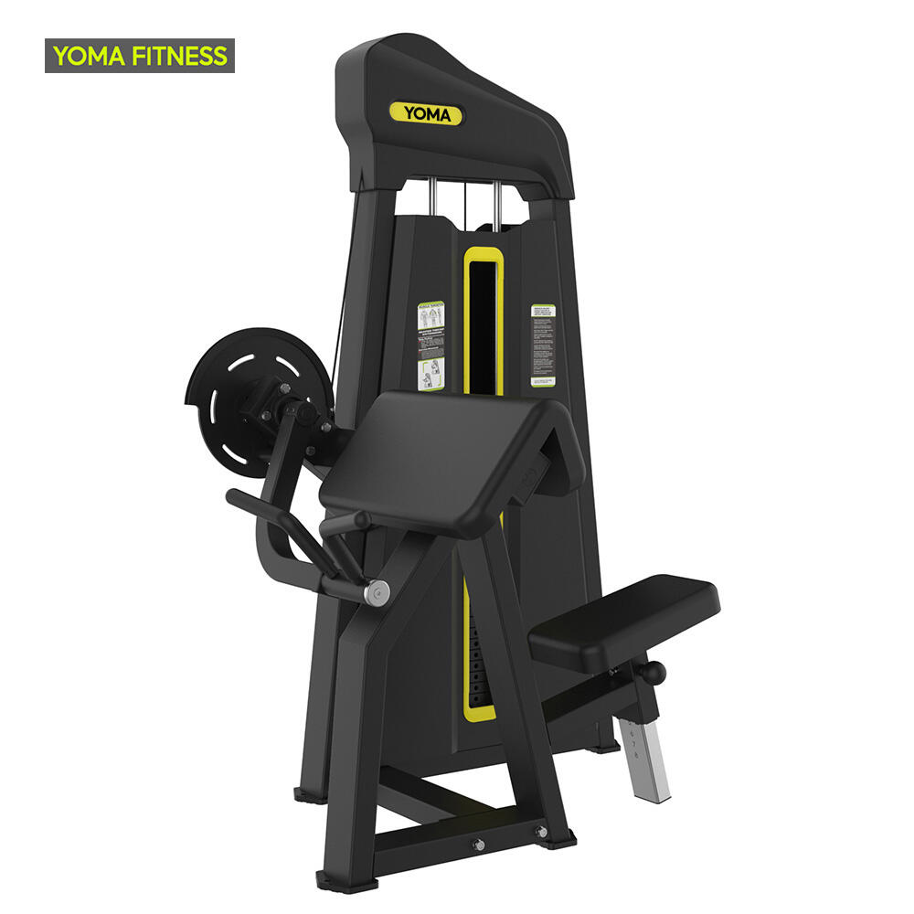 YOMA FITNESS Seated Biceps Curl Machine