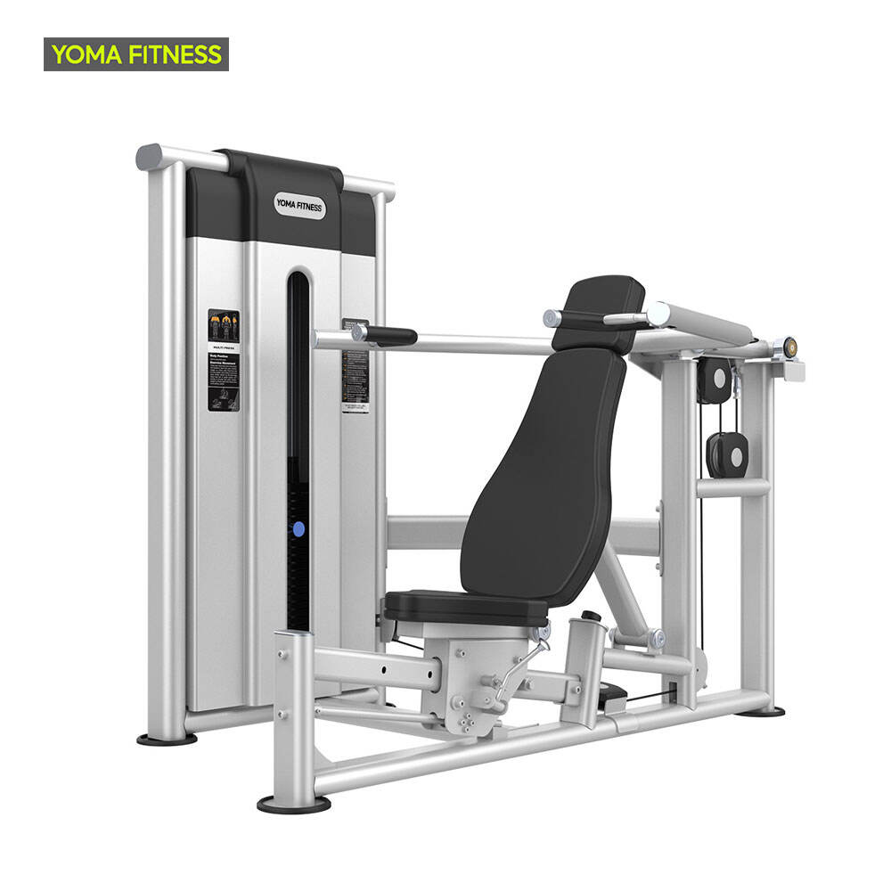 YOMA FITNESS छाती और कंधे प्रेस मशीन