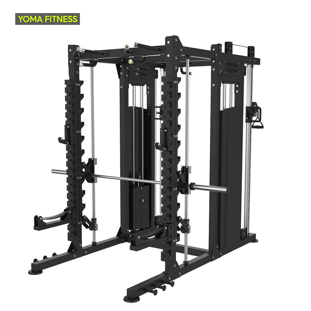YOMA FITNESS Ko'p funksiyali Smith mashinasi