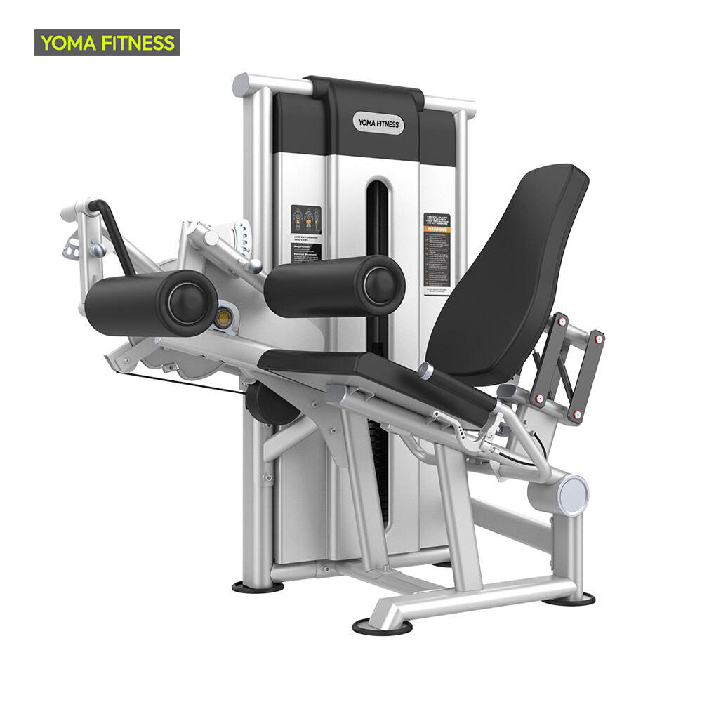 YOMA FITNESS सीटेड लेग एक्सटेंशन एवं कर्ल मशीन