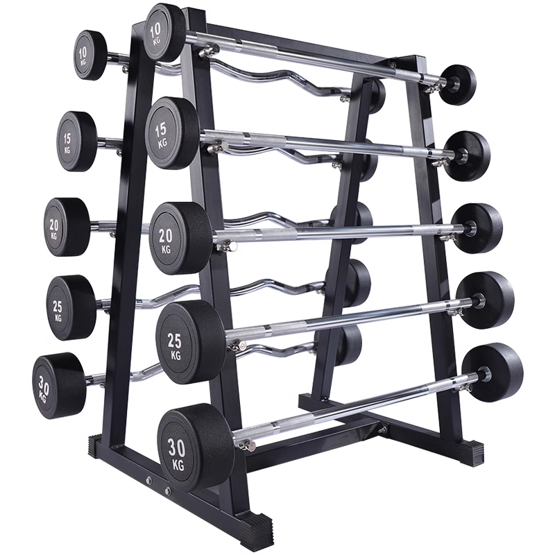 Double-Sided 10-Pair Mini Barbell Rack