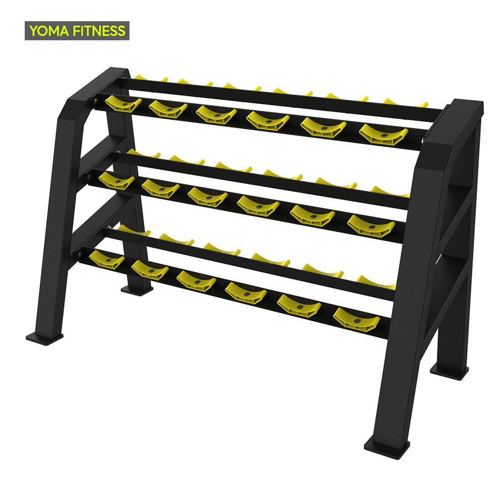 YOMA FITNESS 3-Tier Dumbbell Rack