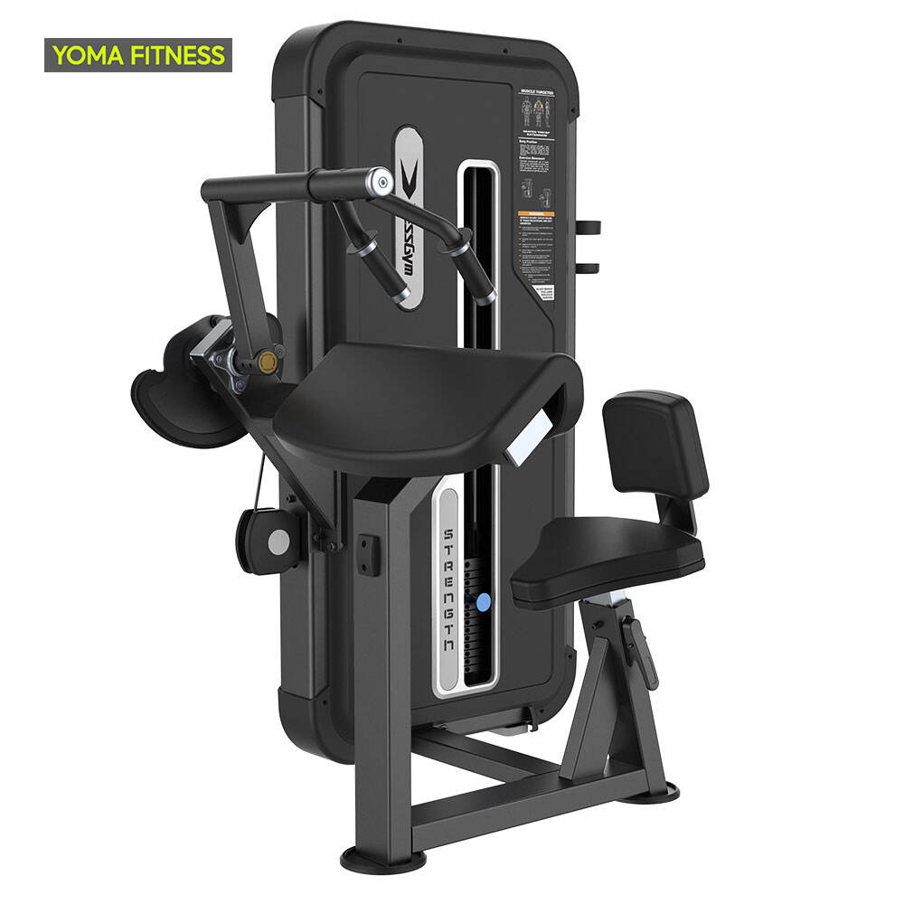 YOMA FITNESS የንግድ የትሪስፒስ ማዳሪ 45-ዲግሪ መሳሪያ