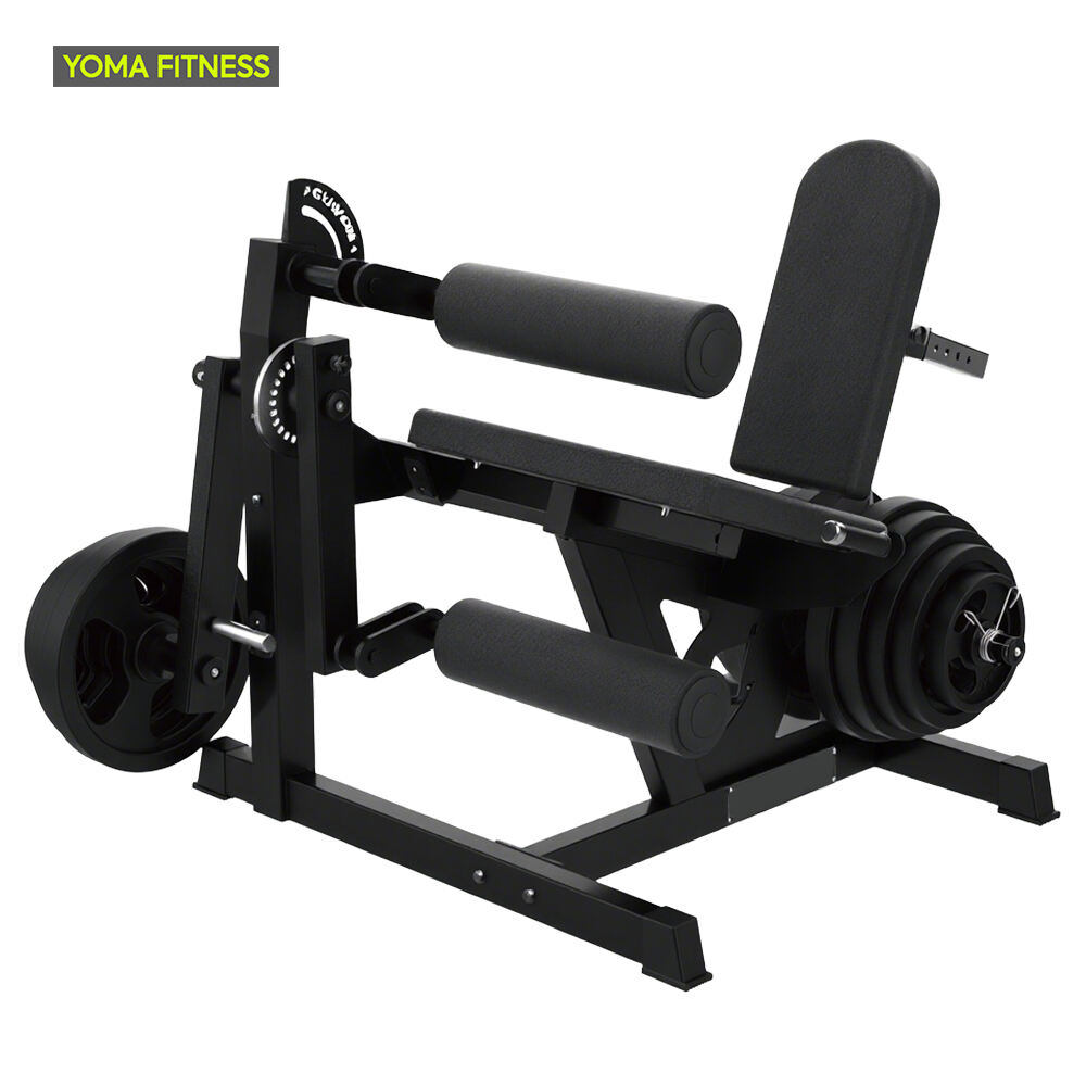 Máquina YOMA FITNESS para Extensión y Curl de Piernas Sentado