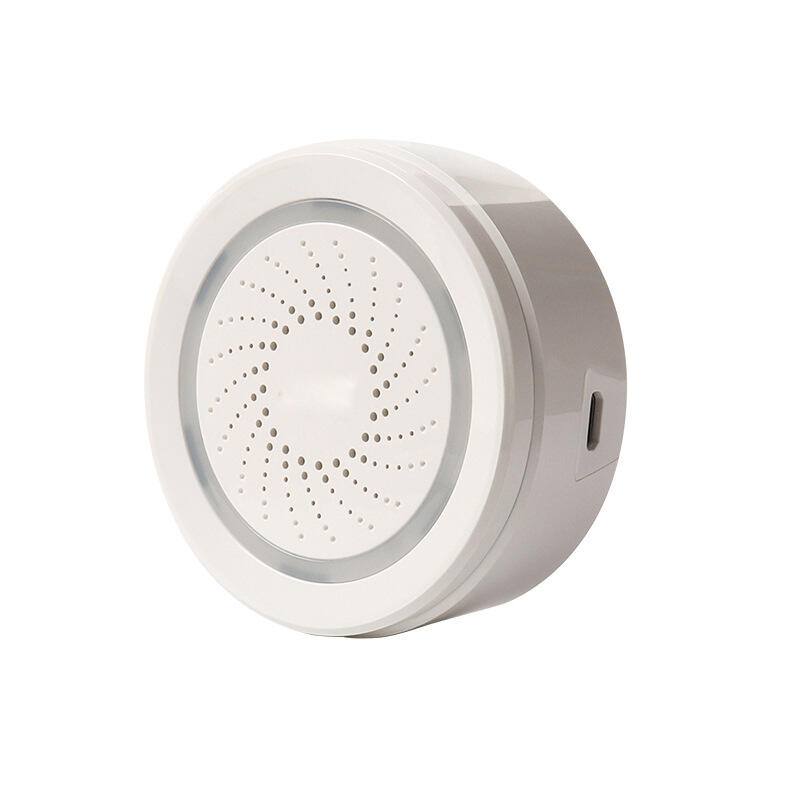 Alarm Detector Draadloos Geluid Licht Waarschuwing Deursensor Linkage Scenario Set voor Thuisbeveiliging
