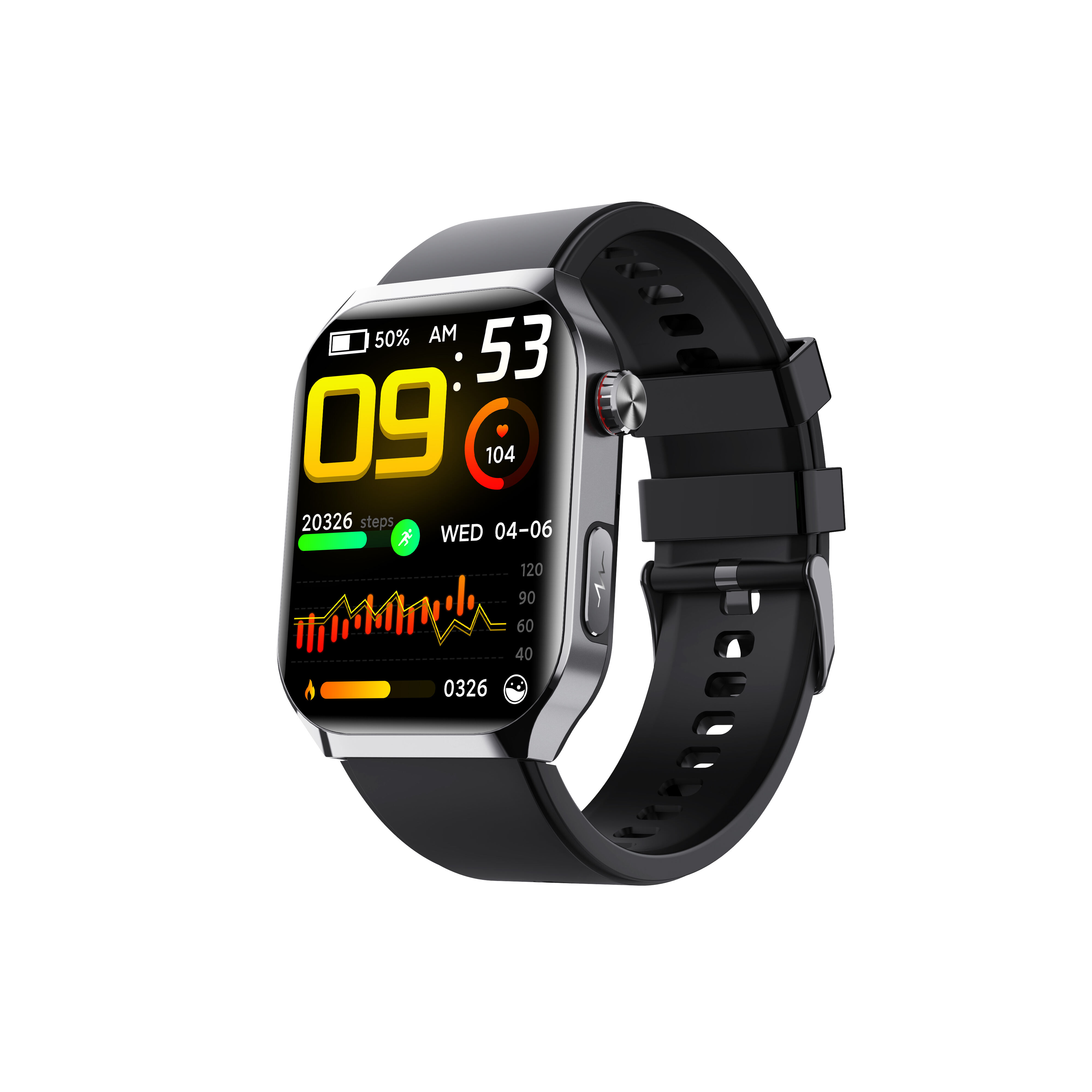 ECG Smart Watch with Body Composition Analyzer, Professional Health Risk Assessment Watch, Non-Invasive Blood Sugar Monitor, Wholesale