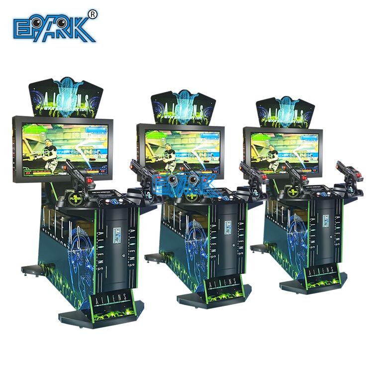 Aliens Extermination Classic Coin Operated Amusement Arcade Shooting Game Machine